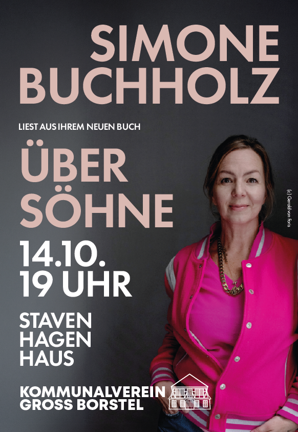 Simone Buchholz Plakat